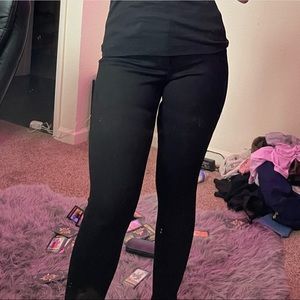 Black skinny jeans